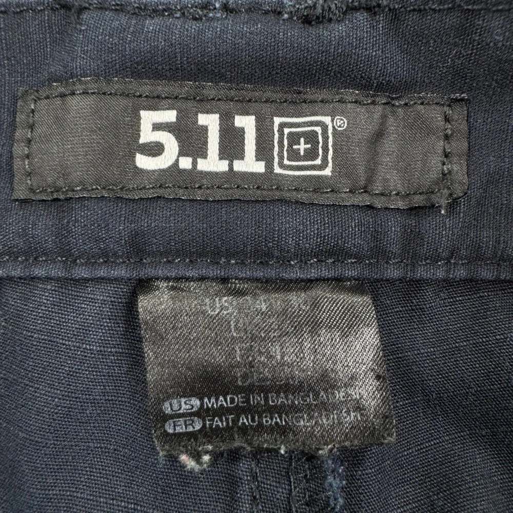 5.11 Tactical Men's Cargo Pants Cotton Canvas Navy Blue 34X30 Workwear Techwear